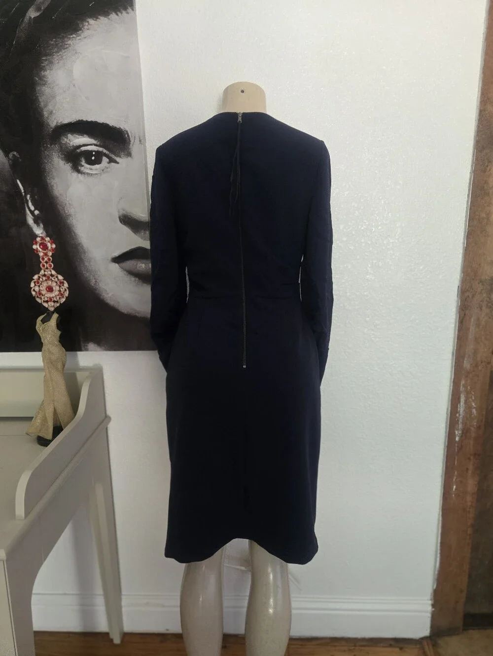 NWT Kobi Halperin Elegant Navy Blue Dress Size 6